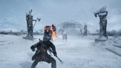 Materiály k sprievodcovi bojom God of War Ragnarök