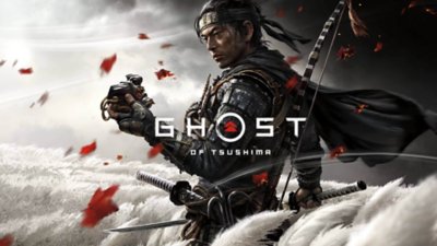 Ghost of Tsushima umetnički prikaz na omotu