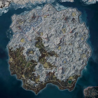 PUBG: Battlegrounds - Mappa - Vikendi