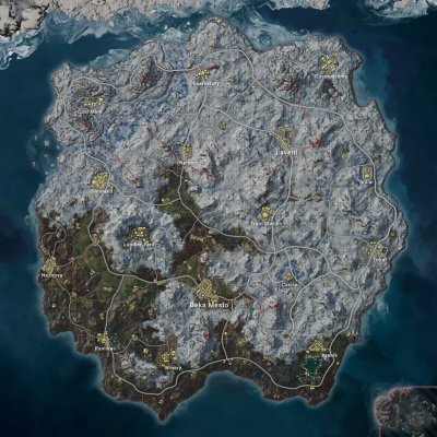 《PUBG: Battlegrounds》地圖 - Vikendi