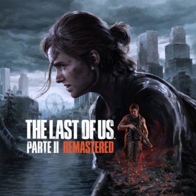 Arte de The Last of Us Part 2 Remastered que muestra a Ellie y Abby