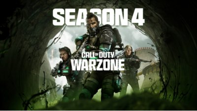 Klíčová grafika ke 4. sezóně hry Call of Duty: Warzone