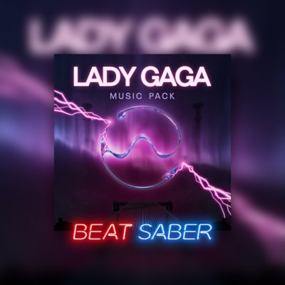 حزمة Lady Gaga الموسيقية في Beat Saber