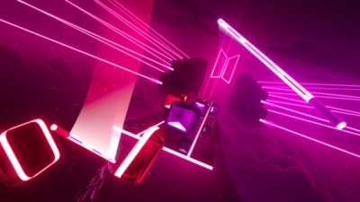 Captura de pantalla de Beat Saber