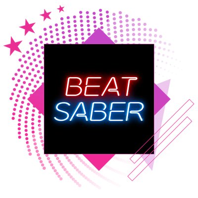 Slika funkcij za najboljše ritmične igre prikazuje podobe za Beat Saber.