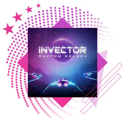I migliori giochi musicali - Immagine in evidenza che include l'immagine principale di Invector: Rhythm Galaxy