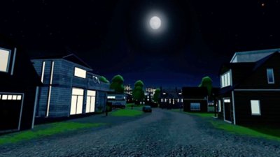 Cities: VR 住宅エリアの夜景のスクリーンショット