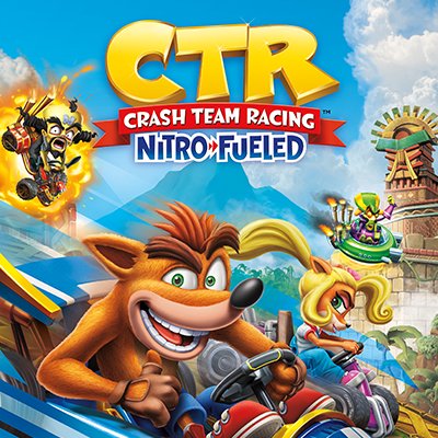 Crash Team Racing Nitro-Fuelled – Illustration de boutique