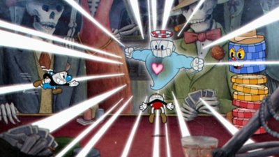 Cuphead – posnetek zaslona