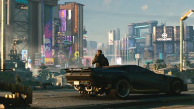 Cyberpunk 2077 - خلفية قسم نظرة عامة على اللعبة