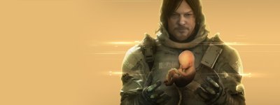 Grafika banneru hry Death Stranding Director's Cut