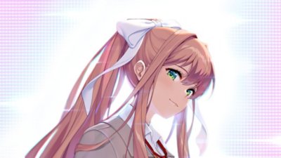 صورة فنية لبطل Doki Doki Literature Club Plus