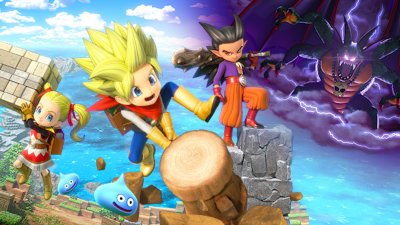 Ilustración principal de Dragon Quest Builders 2