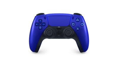 Manette de jeu sans fil DualSense Bleu cobalt vue de devant