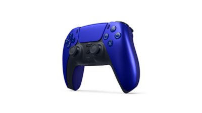 Seitenansicht: DualSense Wireless-Controller in Cobalt Blue