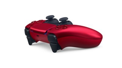 Manette de jeu sans fil DualSense Rouge volcanique vue de côté