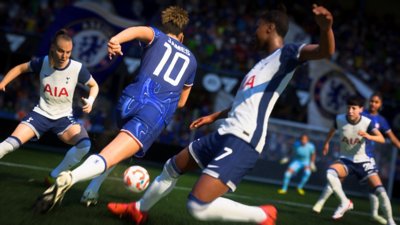EA Sports FC 25 – zrzut ekranu przedstawiający Lauren James grającą dla Chelsea