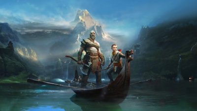 عمل فني أساسي للعبة God of War