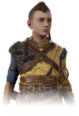 Banner de Historias de los creadores: la evolución de Atreus en God of War