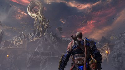 kratos de god of war ragnarok valhalla