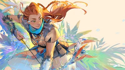 Aloy-Hintergrundbild von Ravee