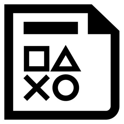 PlayStation İçinde simgesi