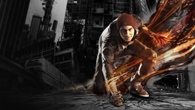 גרפיקת גיבור Infamous Second Son