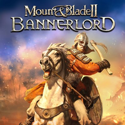 عمل فني من Mount & Blade Bannerlord 2 تُظهر محاربًا على ظهر حصان