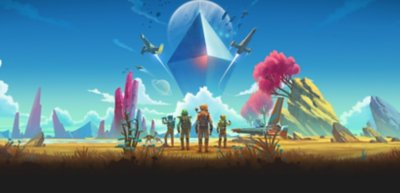 อาร์ตเวิร์กตัวเอก No Man's Sky