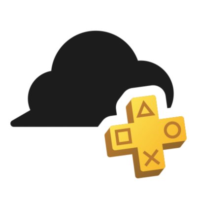 Ícono de almacenamiento en la nube de PS Plus