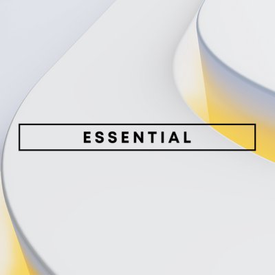 PS Plus Essential logó fehér háttéren