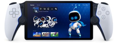 Lettore remoto PlayStation Portal con Astrobot sullo schermo