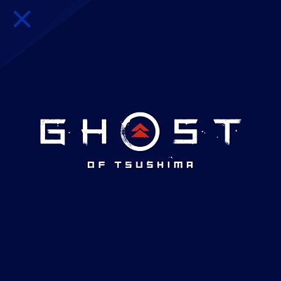 Logotip Ghost of Tsushima