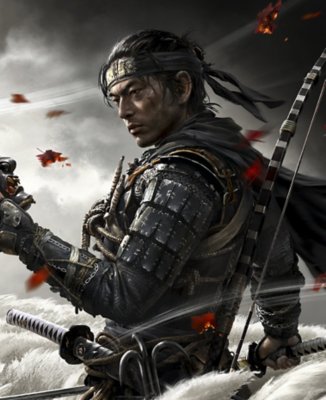 عمل فني أساسي للعبة Ghost of Tsushima