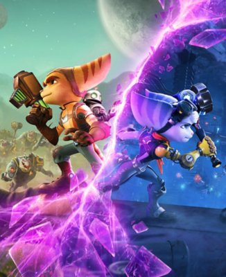 Ilustración promocional de Ratchet y Clank: Una dimensión aparte