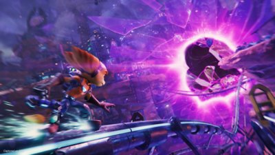 Captura de ecrã de Ratchet e Clank: Uma Dimensão à Parte