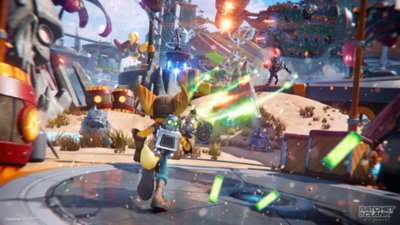 Captura de ecrã de Ratchet & Clank: Uma Dimensão à Parte