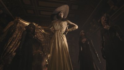 Resident Evil - Captura de pantalla de Lady Alcina Dimitrescu