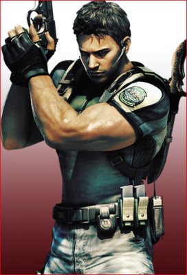 Resident Evil - صورة لشخصية Chris Redfield