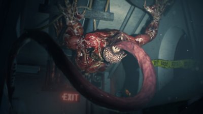 Captura de pantalla de Lickers de Resident Evil