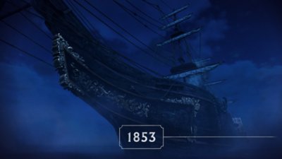 Časová osa Rise of the Ronin – loď z roku 1853