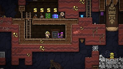 Spelunky 2 - ภาพหน้าจอ - มัลติเพลเยอร์