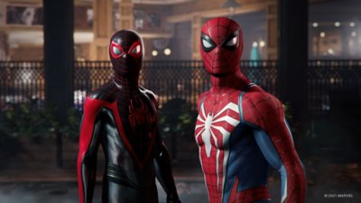 《Marvel's Spider-Man 2》劇情雙人組螢幕截圖 