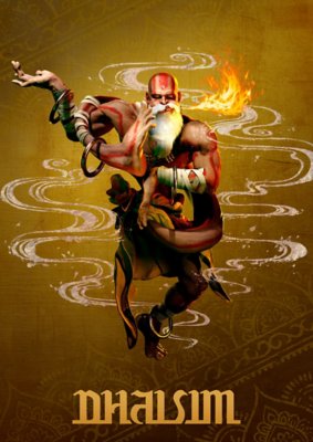 《Street Fighter 6》Dhalsim 圖像