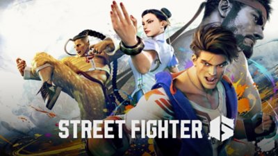 Street Fighter 6 - Illustration montrant Jamie, Chun-Li, Luke et Ryu