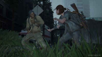 لقطة شاشة لعبة the last of us part ii