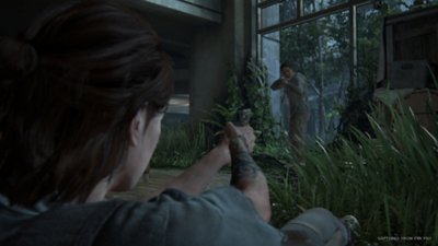 لقطة شاشة لعبة the last of us part ii