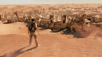 لقطة شاشة من موقع في مجموعة uncharted "ناثان دريك"