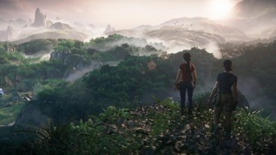 Uncharted the lost legacy – snímka obrazovky prostredia