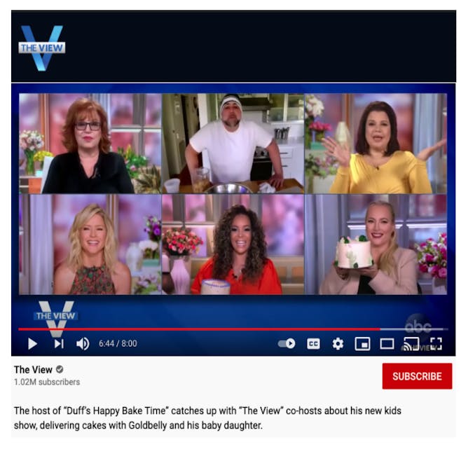 Duff Goldman & The Hosts of "The View" Talk Goldbelly article thumbnail